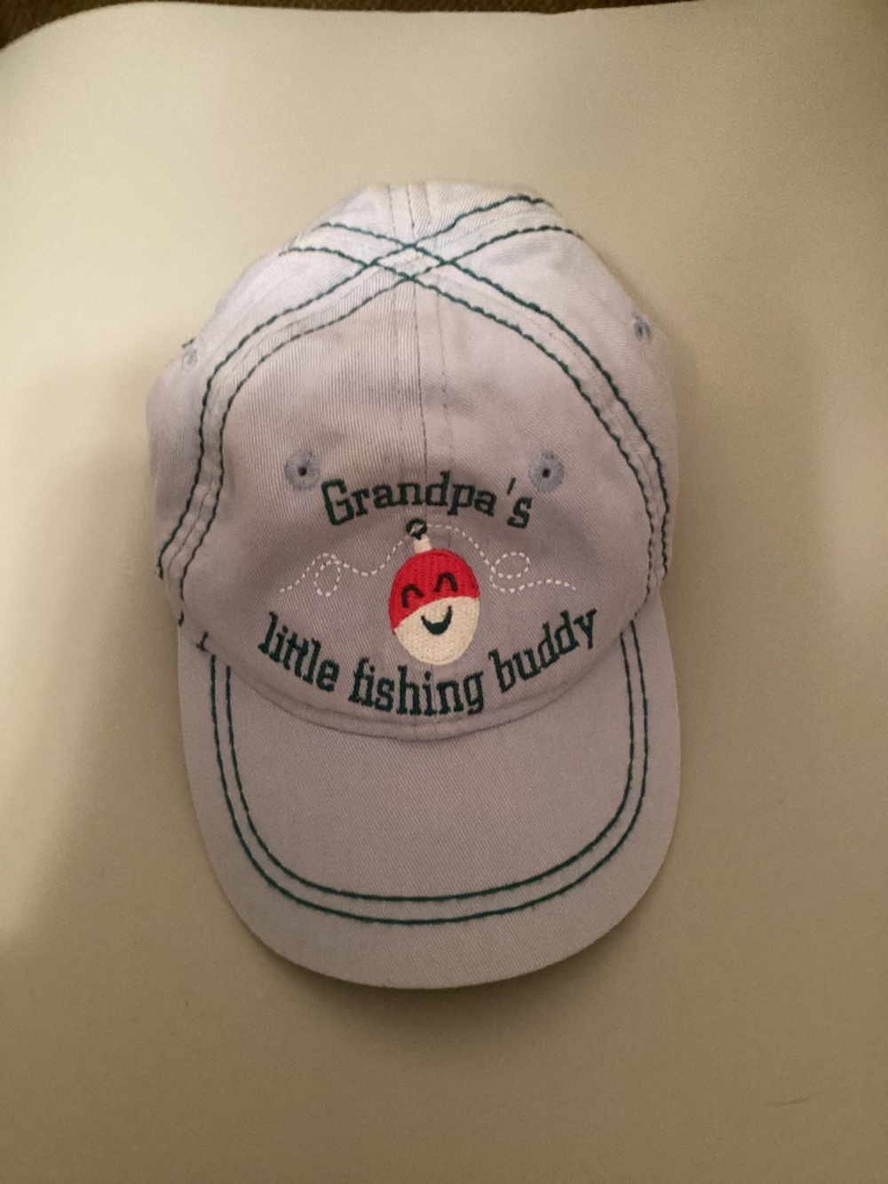 Grandpa’s Little Fishing Buddy cap (Infant)